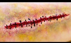 FX MAKEUP SERIES: Infected Stitches Using 3rd Degree