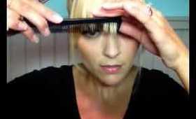 How To Cut Hipster Bangs/Full Fringe Tutorial