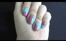 How I do color blocking nails part 1 (explained step by step for beginners)