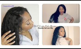 How I Apply My Lace Wig | LAID & SLAYED Natural Part | #SamoreLoveTV