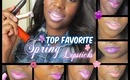 My Top Favorite Spring Lipsticks : (2014 Edition)