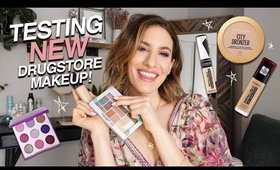 Testing NEW DRUGSTORE Makeup! Omg.. SO MANY Winners!! | Jamie Paige