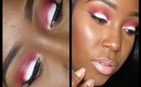 Issa Matte Red ting 🤗 Makeup tutorial