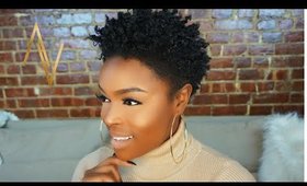 Tutorial | Tapered TWA Flat Twists "Alikay In My Bag, Swag!"