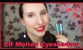 Elf Molten Liquid Eyeshadows SPEED Review