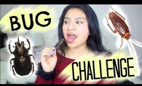 CRAZY BUG CHALLENGE! RHINO BEETLES,WATERBUGS,CRICKETS ETC