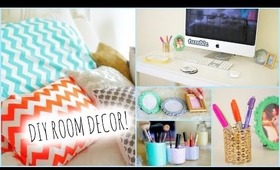 DIY Room Decorations for Cheap! + How to stay Organized