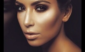 Quick and easy Kim Kardashian INSPIRED look!!