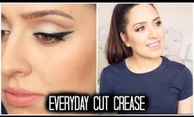 Easy Everyday Cut Crease Makeup Tutorial