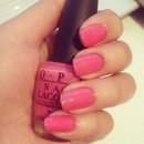 OPI Hot Pink Nail Polish 