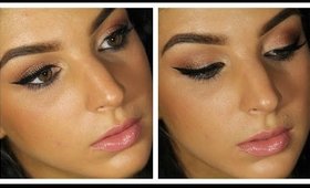 Glam Night Out Makeup Tutorial Using NYX Products! ♥