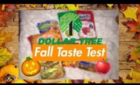 Dollar Tree Fall Taste Test | October 2018