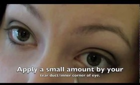 Easy black smokey eye tutorial