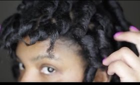 Heatless Curls | Curlformer Dupes on 4c Natural Hair