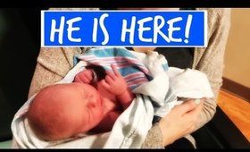 THE BABY IS HERE!