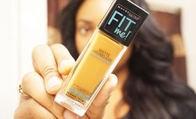 Best Drugstore foundation Maybelline Fit Me Matte And Powerless