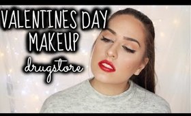 DRUGSTORE Valentine's Makeup | Collab with Ellie Dalton!