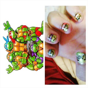 Ninja turtle inspired.