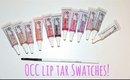 OCC Test Tubes! Review + Swatches