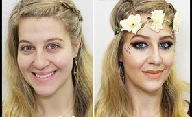 Maquillaje inspirado de Cochella,   voz en Español