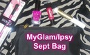 MyGlam/ Ipsy September Bag