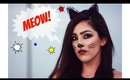 OOTD Sexy Black Kitty Cat/ STYLED LOOK | LAUREN NICOLE