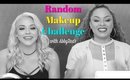 Random Makeup Challenge with AbbyRed | Beauty by Pinky