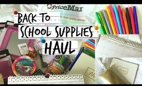 Back To School HAUL & GIVEAWAY!!