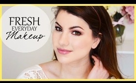Fresh Everyday Makeup Tutorial! | Kayleigh Noelle