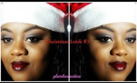 Chistmas Look #3 Silver Eyes & 3 lip combos