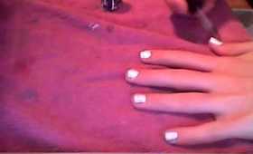 Mini Haul / Glitzy White Nail Tutorial