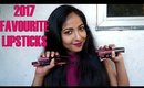 2017 Lipstick Favourites | 15 Lipsticks & Liquid Lipsticks  | Stacey Castanha