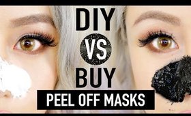 DIY Peel Off Mask ✦ DIY vs. BUY Comparison ?? ♥ Wengie