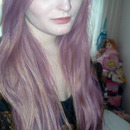 PHOTOSHOPPED lilac hair