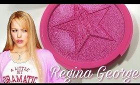 Hot Pink Highlighter "Regina George" by Jeffree Star Cosmetics Review + Swatch