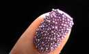 Beautiful Caviar Nails DIY- how to do Caviar nail art at home with 3d cavair beads - easy nail art