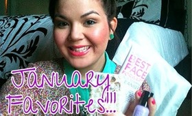 January Favorites!--My FIRST Favorites Video EVER!