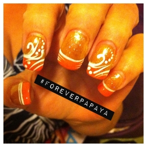 She wanted something orange/golden but still work appropriate... this is what I came up with! 

#ForeverPapaya