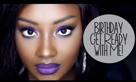 Get Ready with Me | Birthday Look #1 - Vampy (Makeup)!