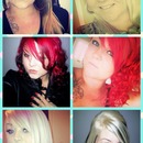 Different hair colours 