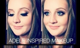 Adele Inspired Makeup Ft. Brooke!
