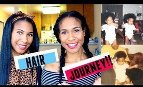 Our Relaxed Hair Journey: Then To Now + We're Taking Questions!