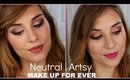 Neutral & Artsy with MAKE UP FOR EVER Artist Shadows