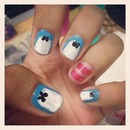 Disney Nails: Alice in Wonderland