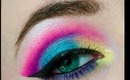 Colorful for No Reason!: Hot Pink & Shimmer Yellow Look