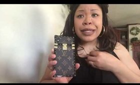 Unboxing Louis Vuttion monogram Eye trunk iPhone Xs Max replica case