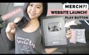 UPDATE: Website Launch, Play Button Unboxing + Merch Giveaway!