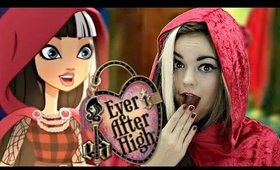 Ever After High's Cerise Hood Costume Makeup Tutorial!