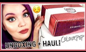 AIA Beauty Bundle Unboxing + Colourpop Haul!!!