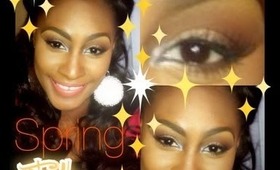 Get Ready With Me ♥ 2013 Spring Fling Trend! Coral & Natural Makeup Look